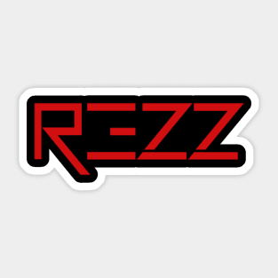 rezz logo Sticker